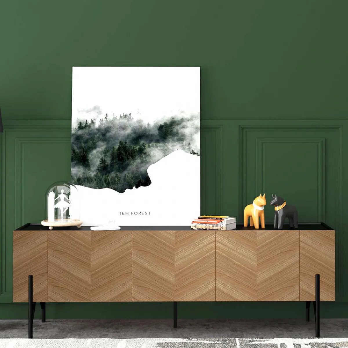 Concept Usine Meuble TV SEQUOIA - Vintage