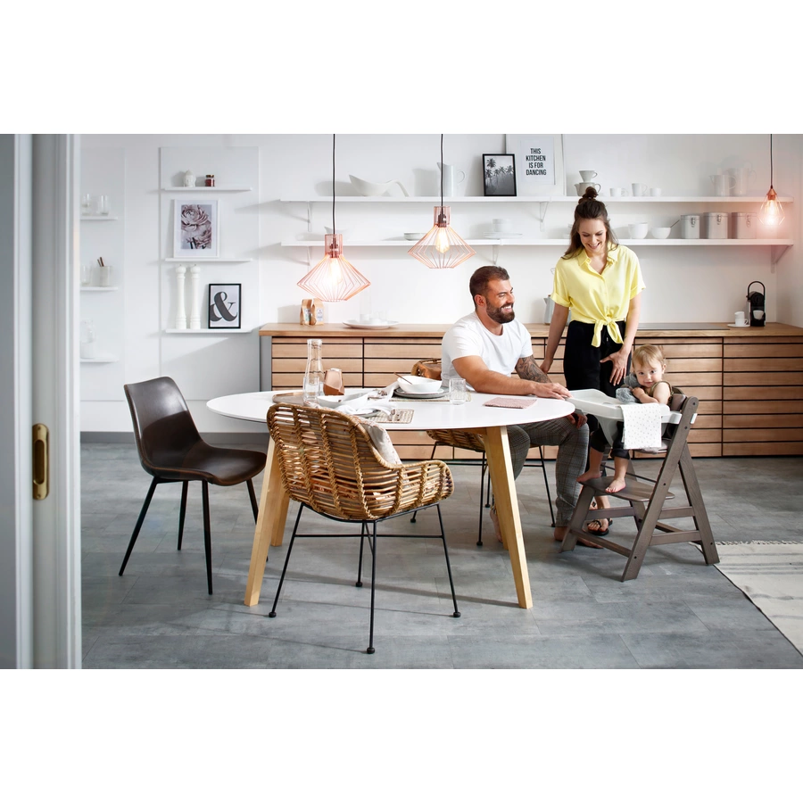 hauck Alpha Esstisch Tray white