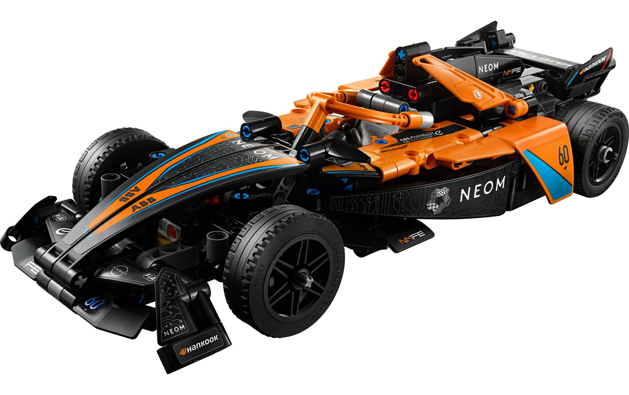 Technic NEOM McLaren Formula E Race Car 42169Spielzeugauto für junge Motorsportfans
