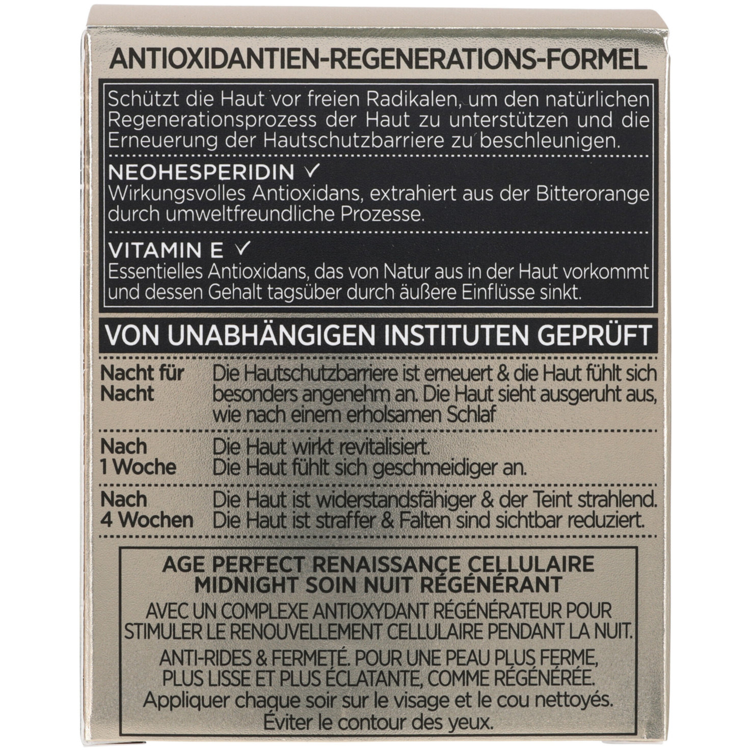 Age Perfect Nachtcreme Renaissance Cellulaire
