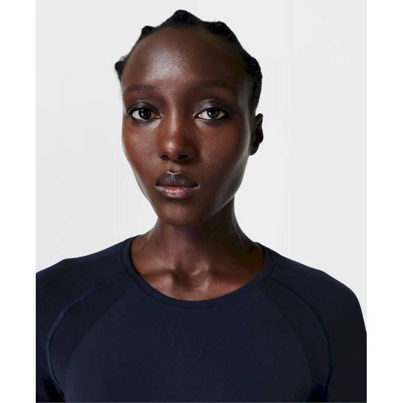 Athlete Seamless Workout Long Sleeve Top - T-shirt femme