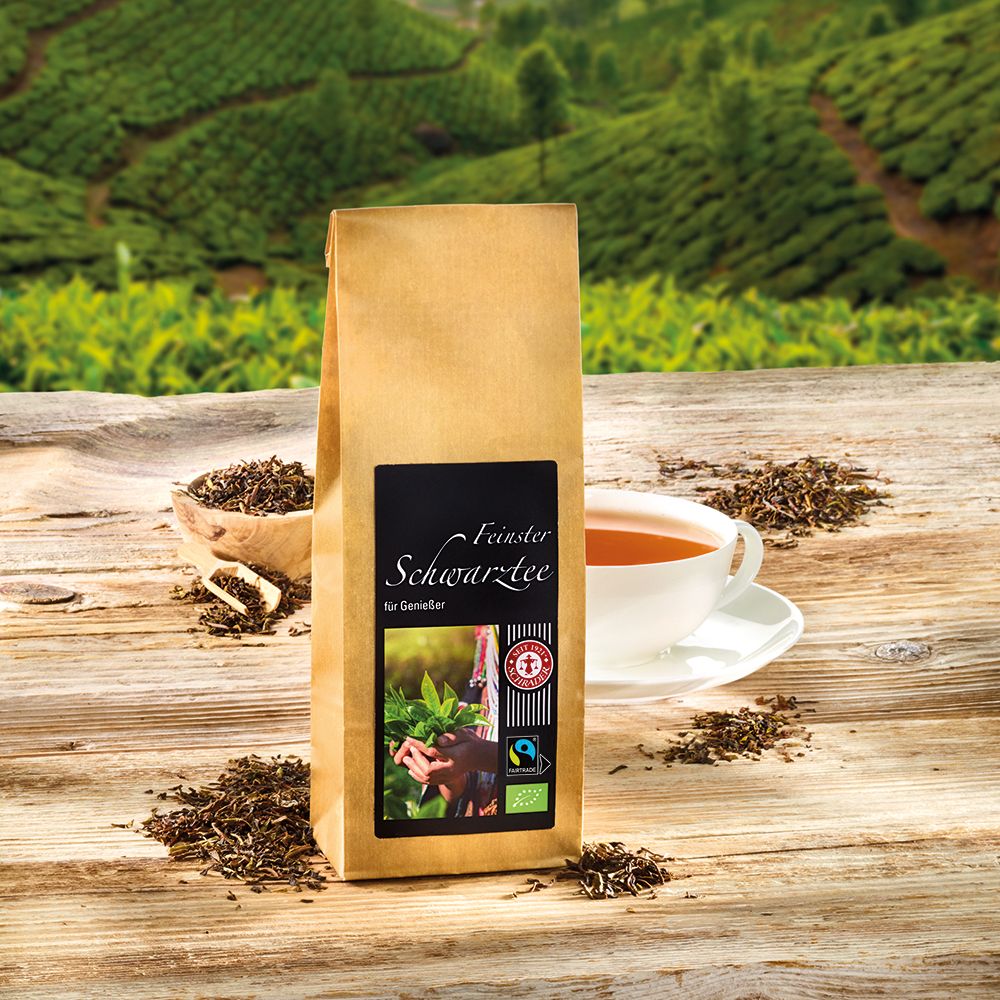 Schrader Schwarzer Tee Darjeeling First Flush Ging