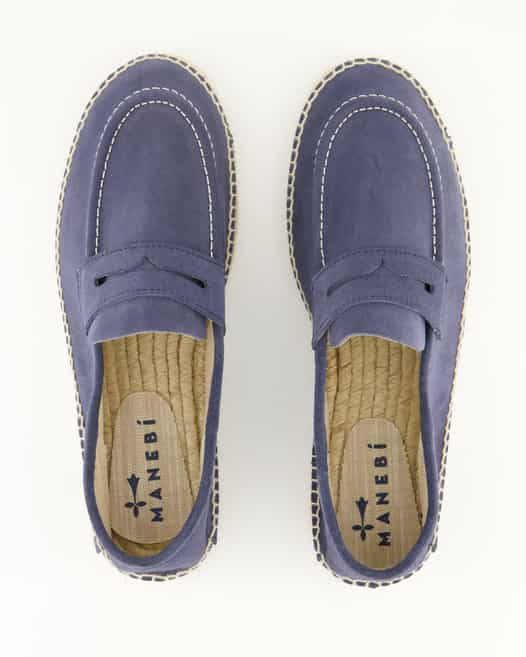 Manebi Hamptons Espadrilles in Blau