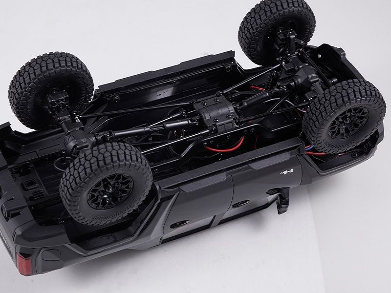 FMS Scale Crawler FCX18 Hummer EV Schwarz, 1:18, RTR Detailgetreues Hummer EV Scale RC Modell