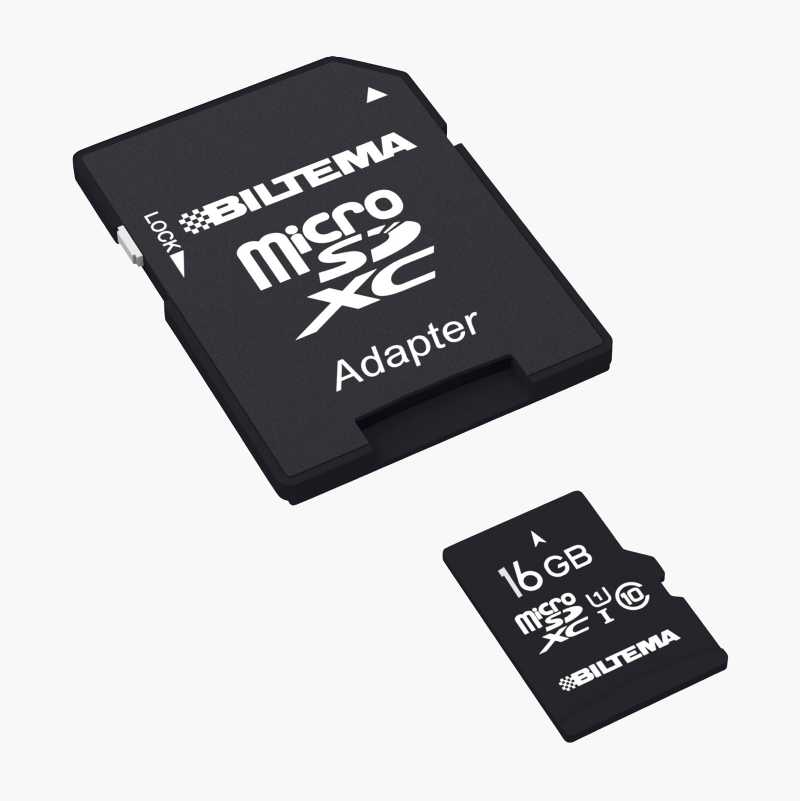 Minnekort Micro SDHC, 16 GB