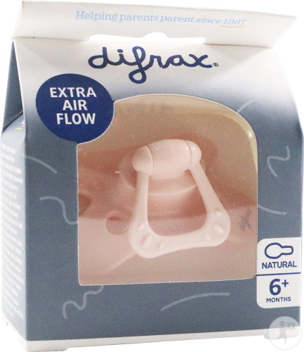 Difrax Sucette Natural 6+ Mois Blossom 1 Pièce