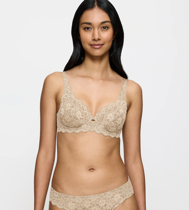 Triumph Bügel-BH »Amourette«, Stretch-Spitze, mit weichen, elastischen Jacquard-Trägern