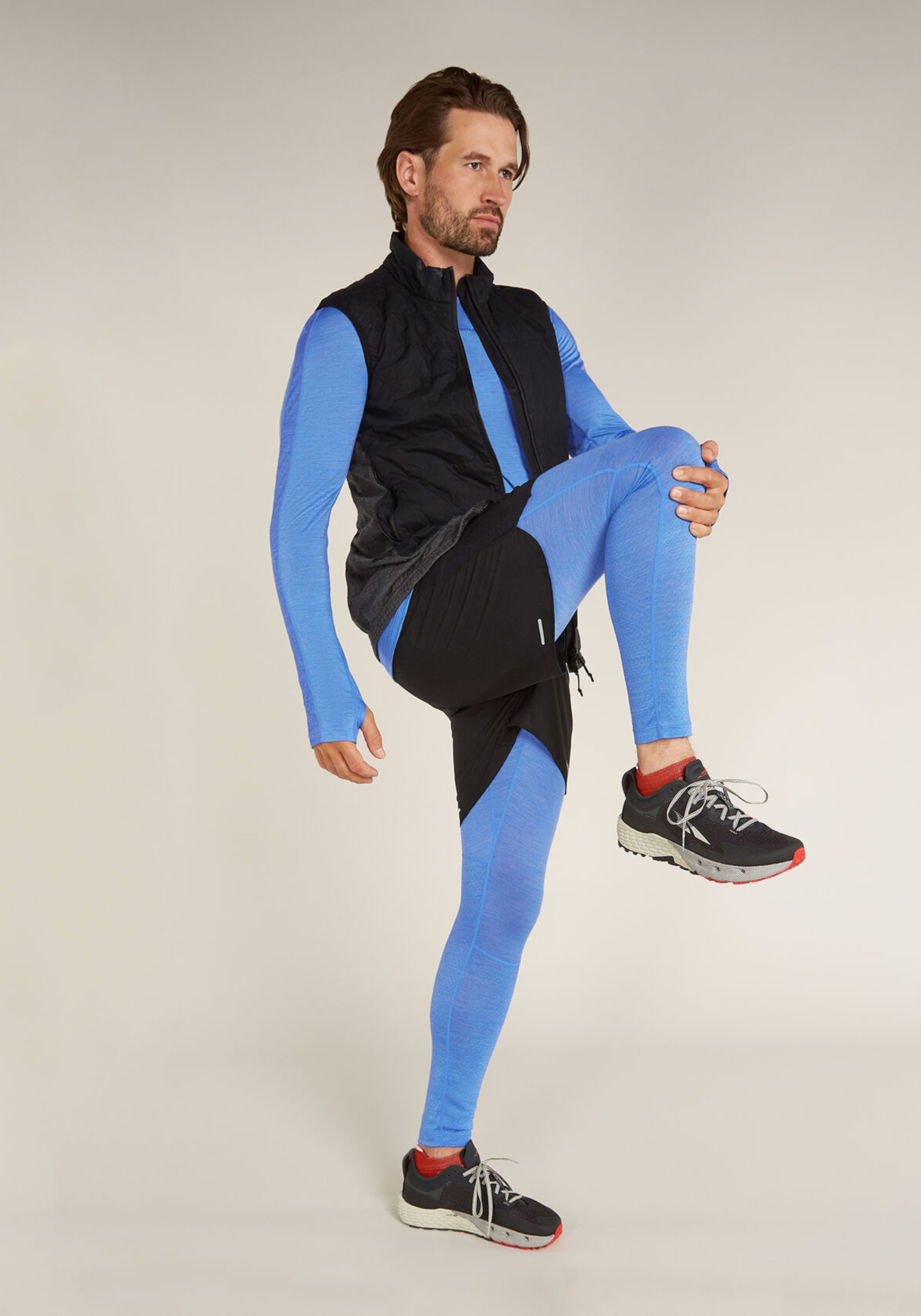 Icebreaker Herren-Leggings 125 ZoneKnit™ Leggings Abyss