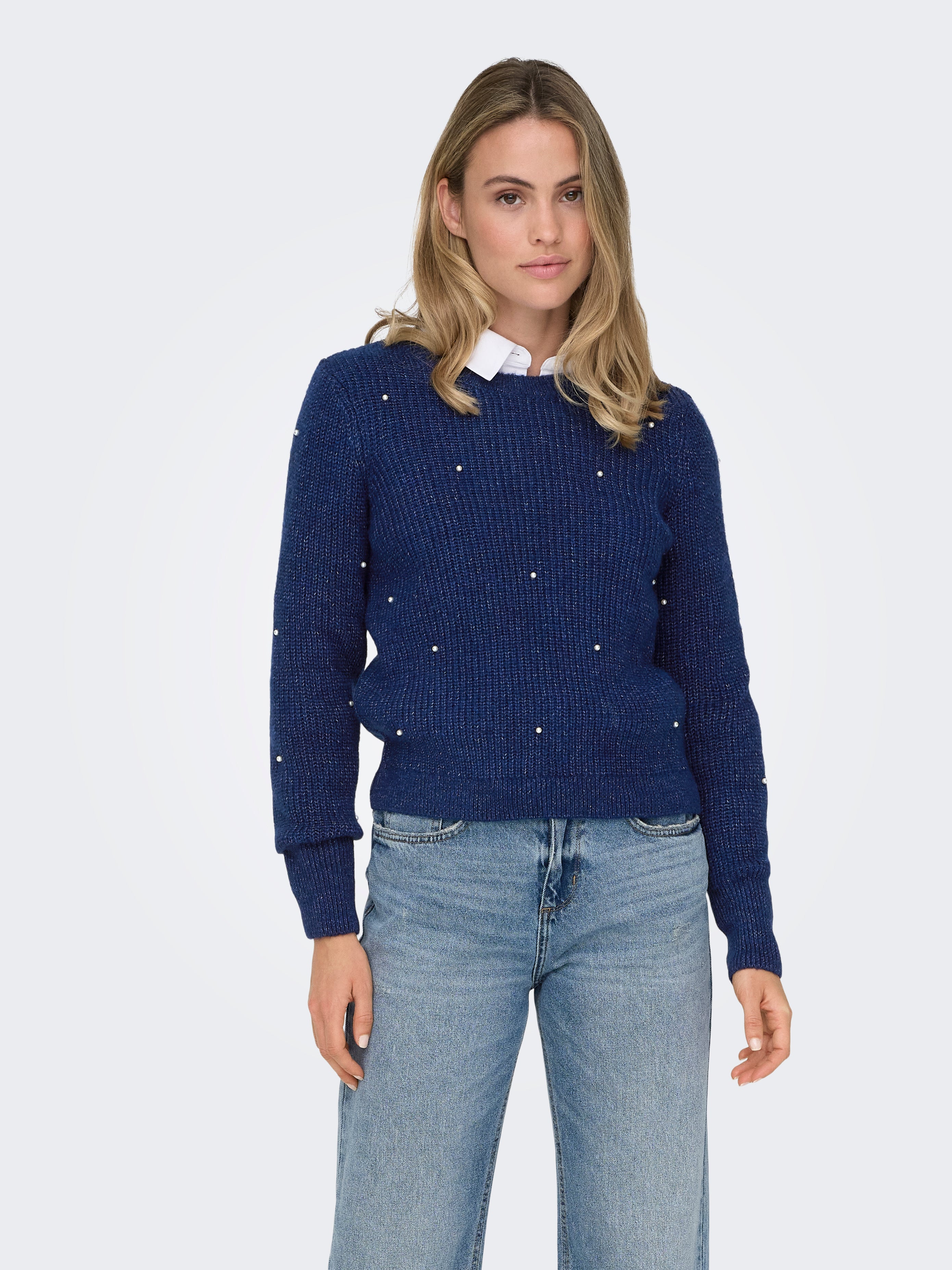 ONLCAROLIA Strickpullover Sodalite Blue