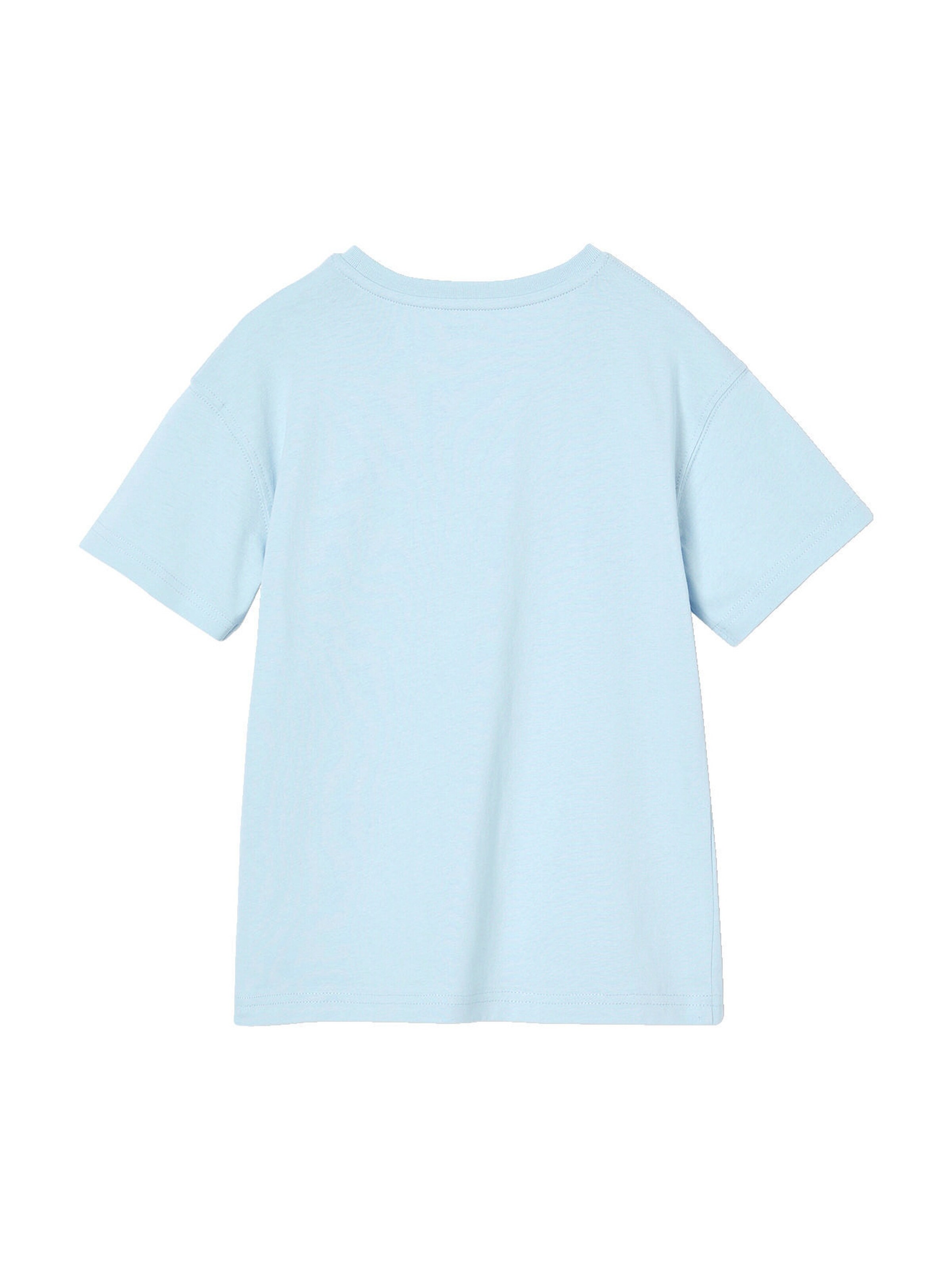Vertbaudet 3er-Pack Jungen T-Shirts BASIC uni himmelblau