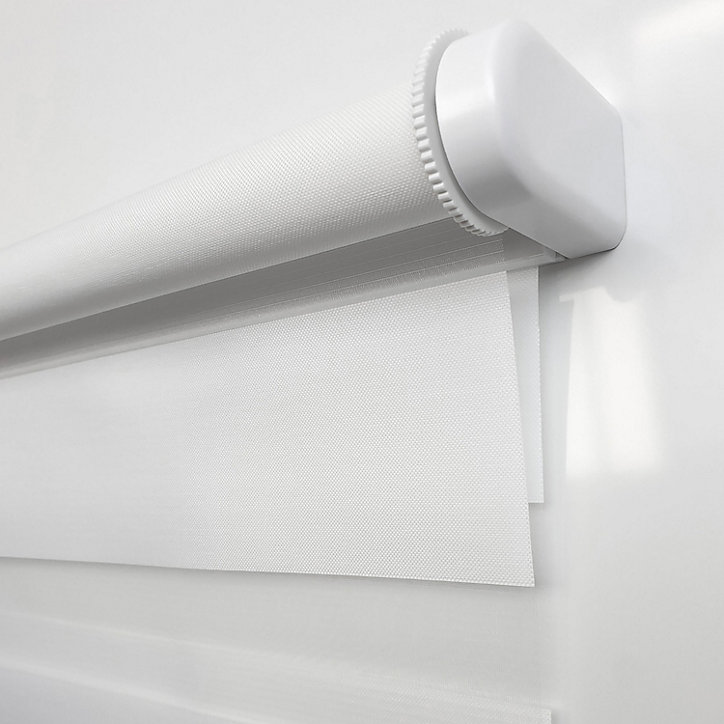 Store enrouleur automatique Madeco l.42 x H.160cm blanc