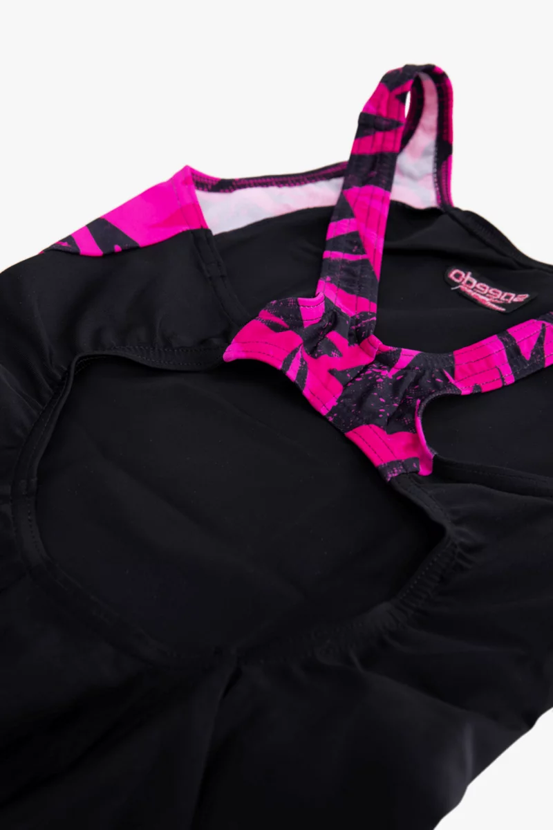speedo Hyperboom Splice Muscleback Mädchen Badeanzug