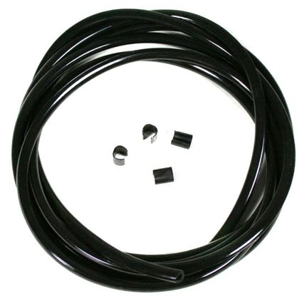 Joint en caoutchouc MRA 2m + 6 pinces pour bulle Universel - Noir