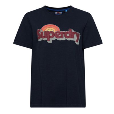 Tee-shirt à manches courtes femme 70'S Classic Logo SUPERDRY