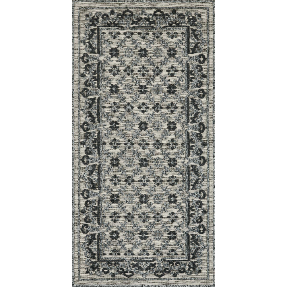 Tapis intérieur extérieur gris acapulco 1693 70 x 140 cm