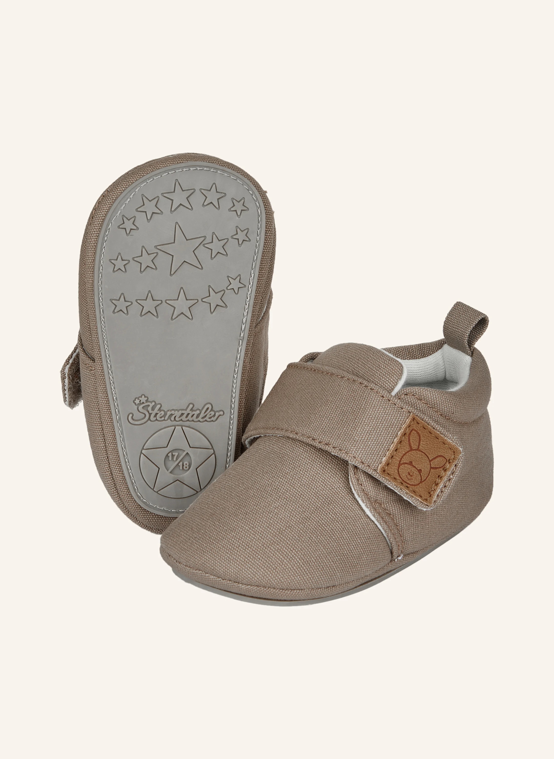 Sterntaler Krabbelschuhe uni
