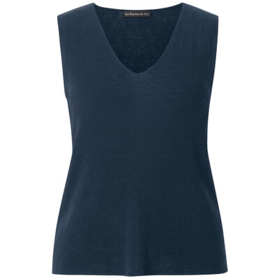 Damen-Stricktop, Blau