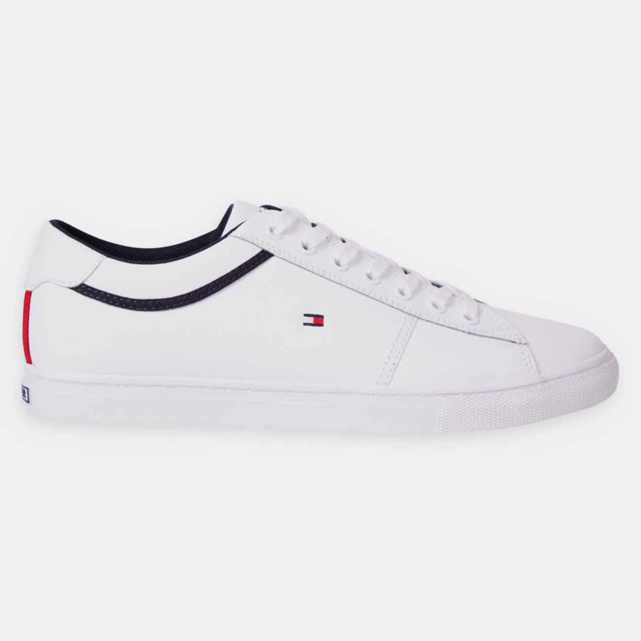 Tommy Hilfiger Baskets en Cuir Iconic Vulc blanches