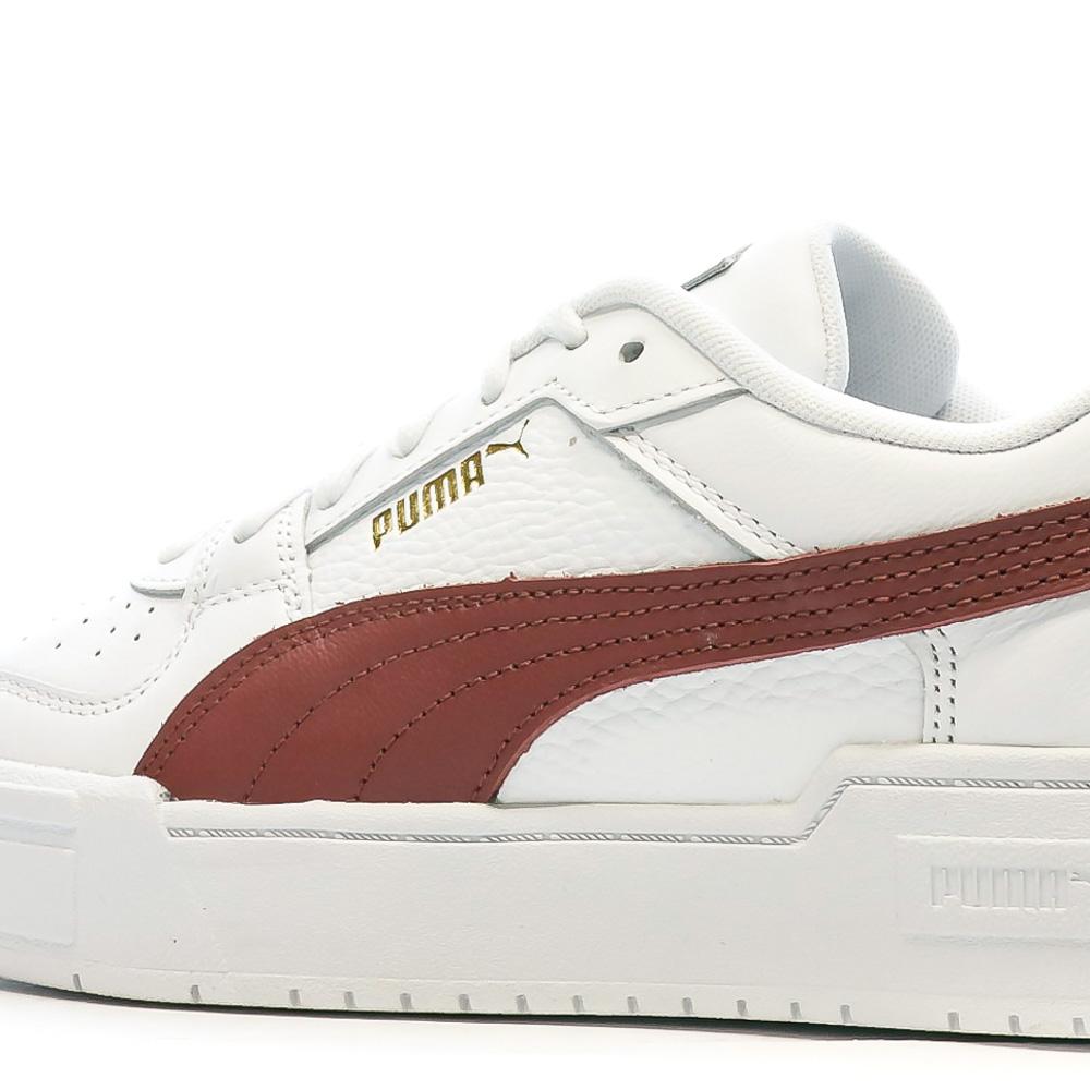 Puma Baskets Blanches/Bordeaux Homme Puma Pro Classic