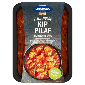 Lochtman Rijkgevulde Kip Pilaf in Zoetzure Saus 500 g