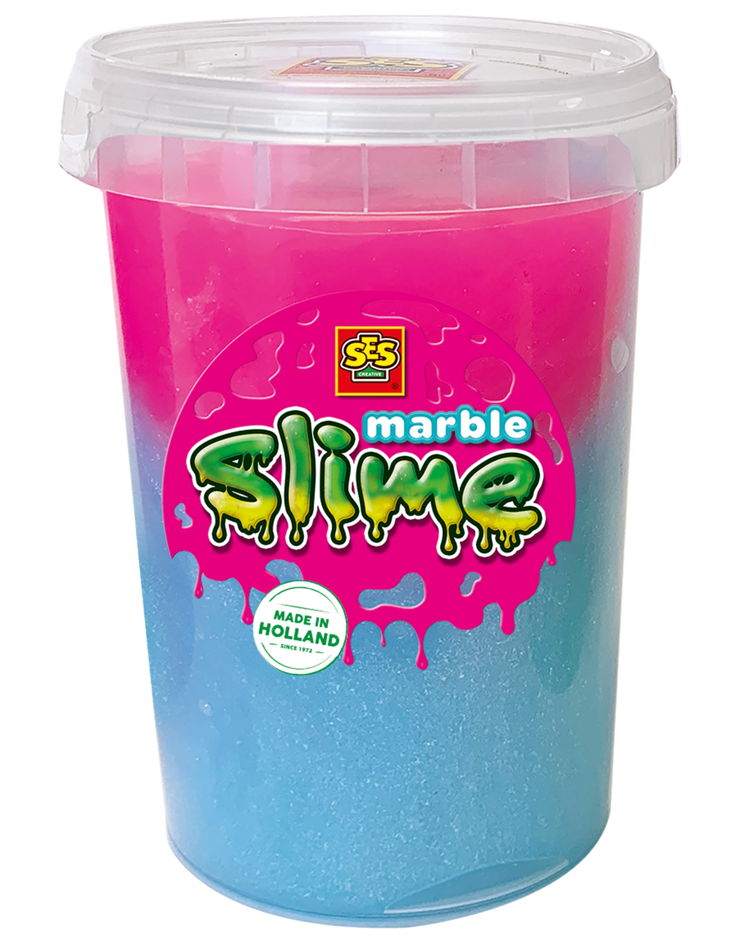 Spielschleim MARBLE SLIME in blau/rosa