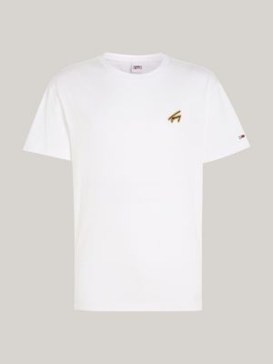 Camiseta clássica com logo da marca
