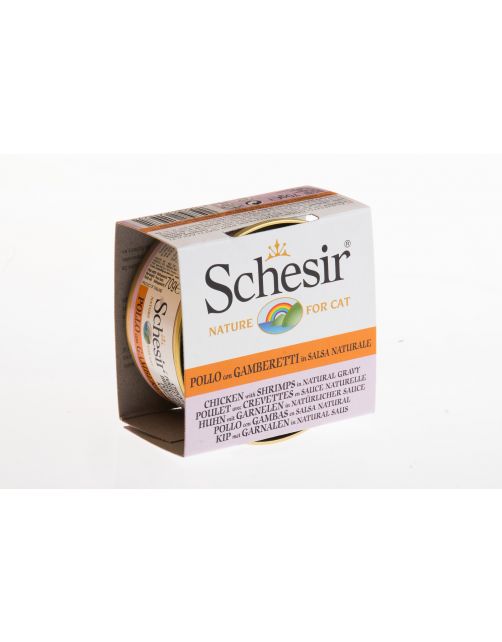 Schesir Kat Blik Natuurlijke Saus 70 g - Kattenvoer