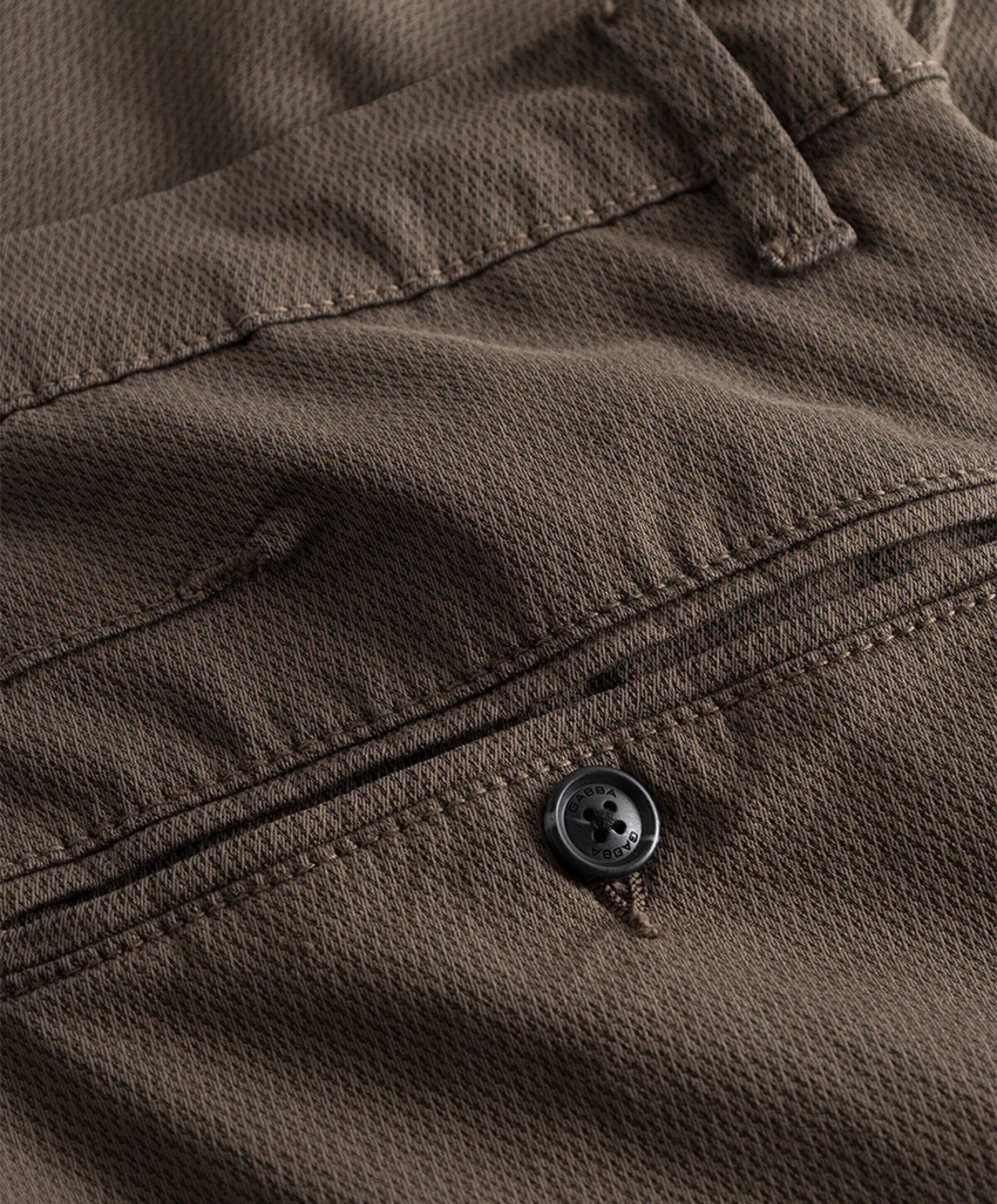Gabba Paul K3280 dale chino  heren broek bruin
