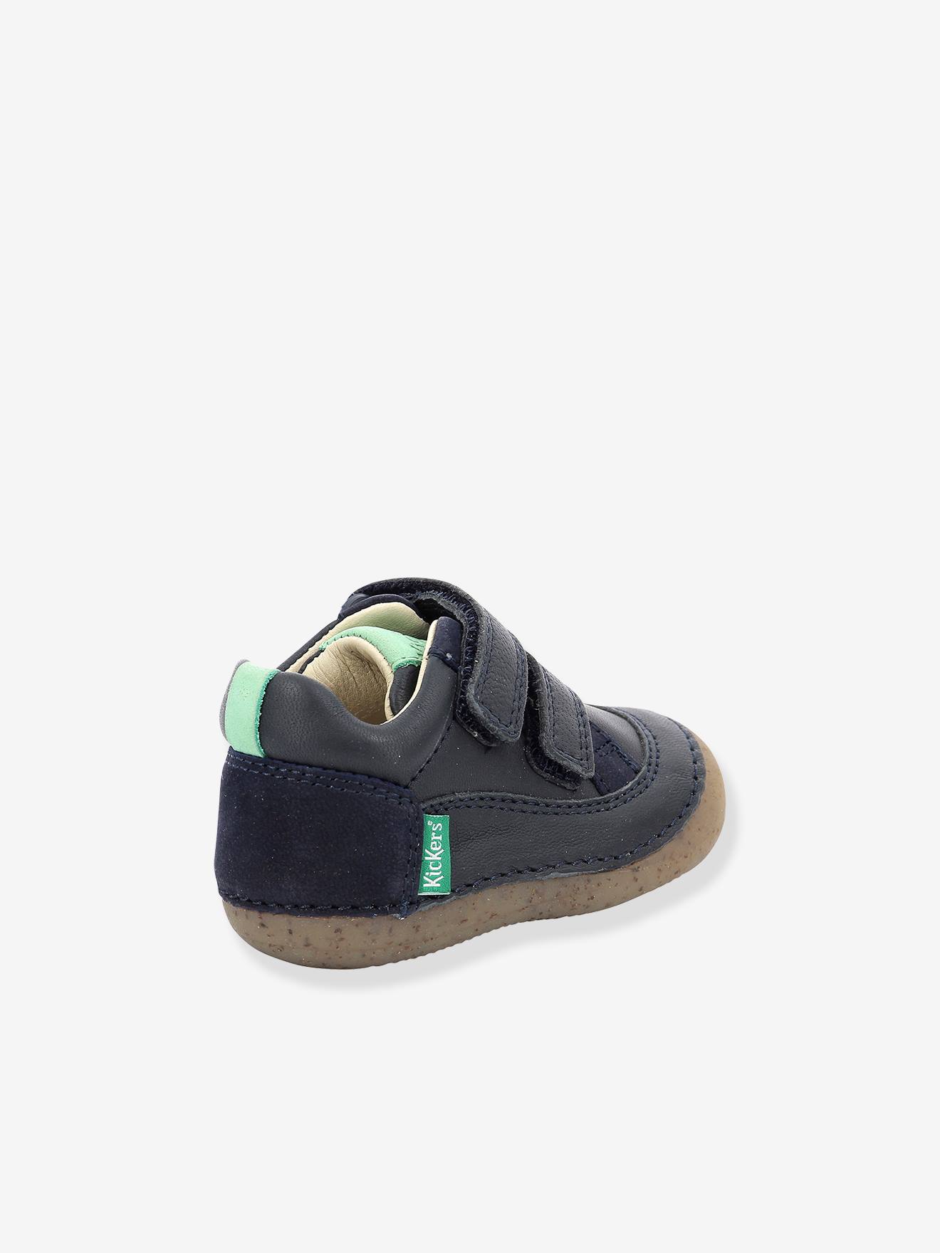 Botas Sostankro KICKERS® para primeiros passos, azul marinho bebê