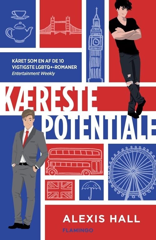 Kærestepotentiale - Alexis Hall - Bog