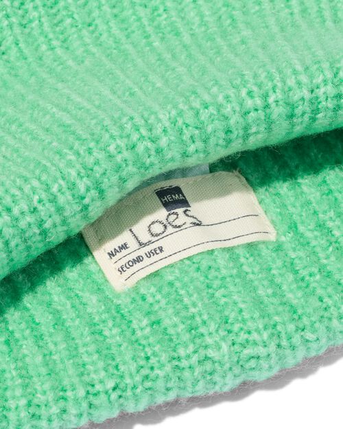 bonnet enfant vert