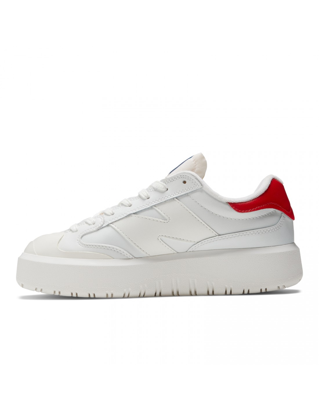 new balance Sneakers compensées femme CT302 blanc/rouge