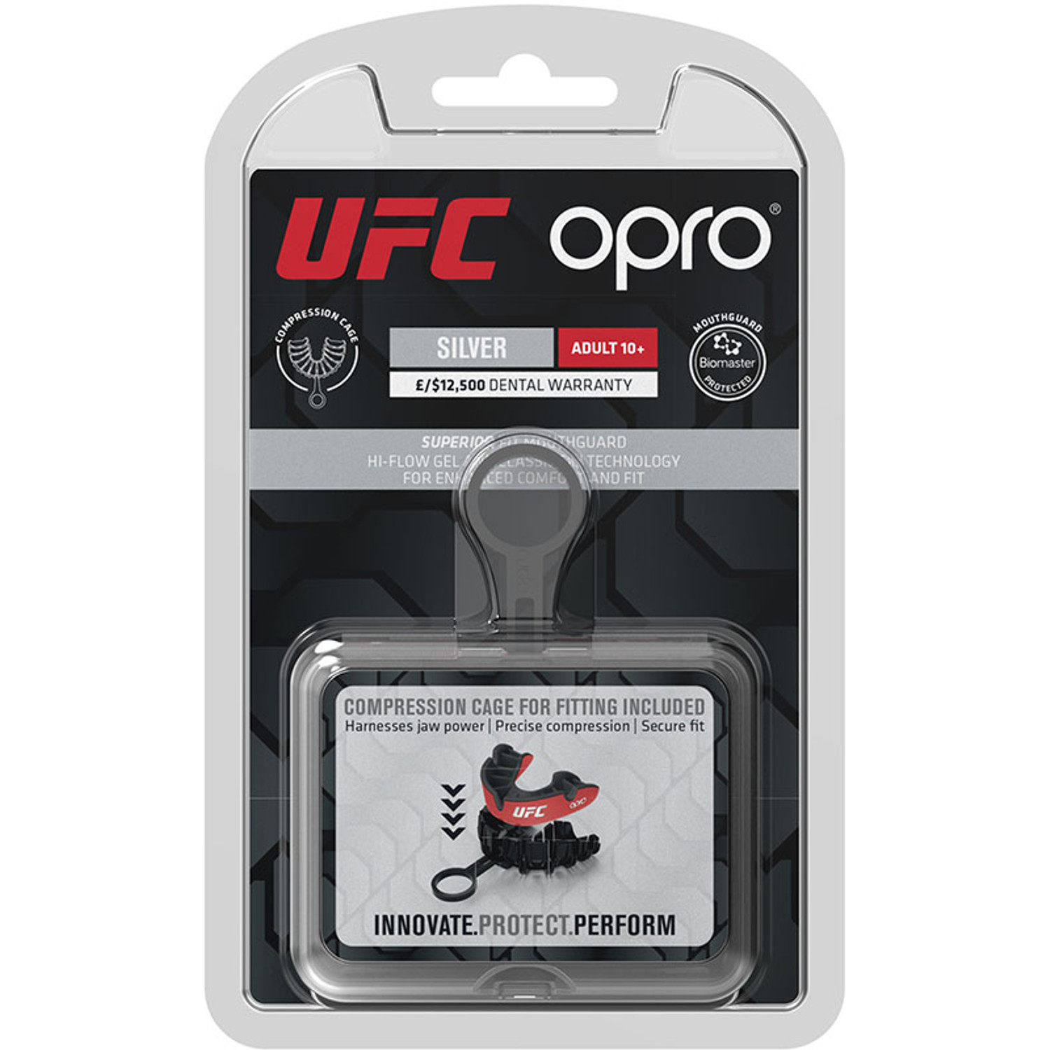 Opro UFC Silver Superior Fit Bitje 1 St.