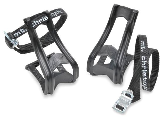 Courroies Zefal Christophe Toe-Straps 515XL Noir