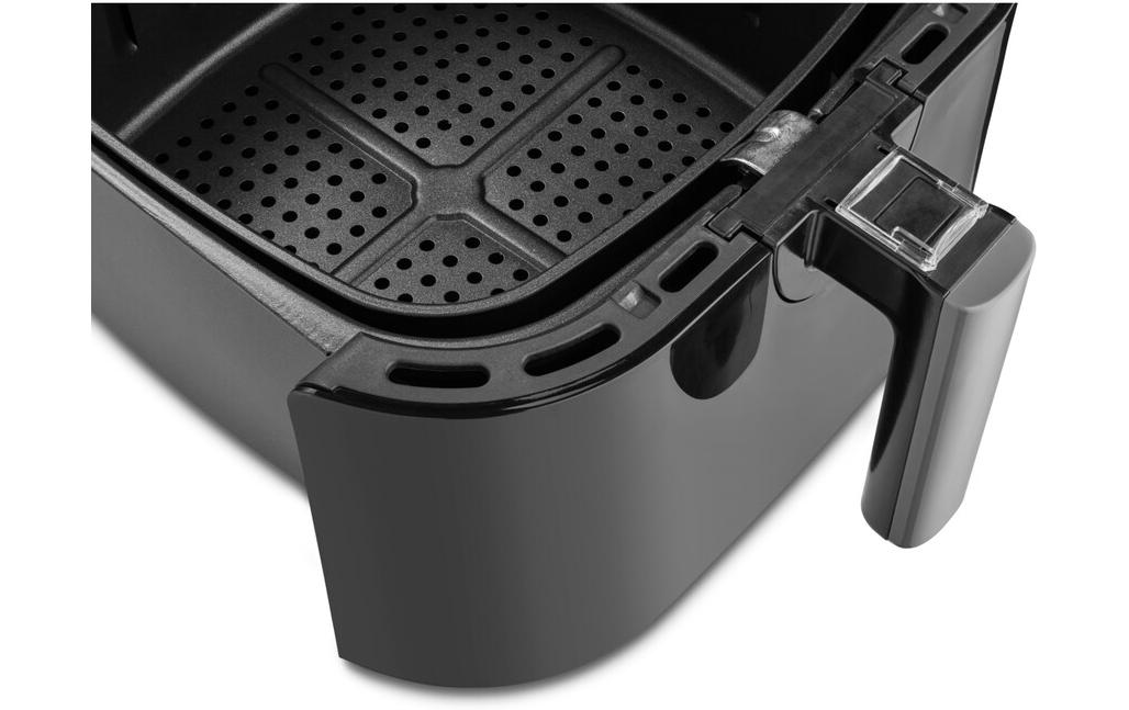 Heissluft-Fritteuse MD 11740 5.2 l, SchwarzFritteuse mit hochwertiger Corflon-Ultra-Antihaftbeschichtung