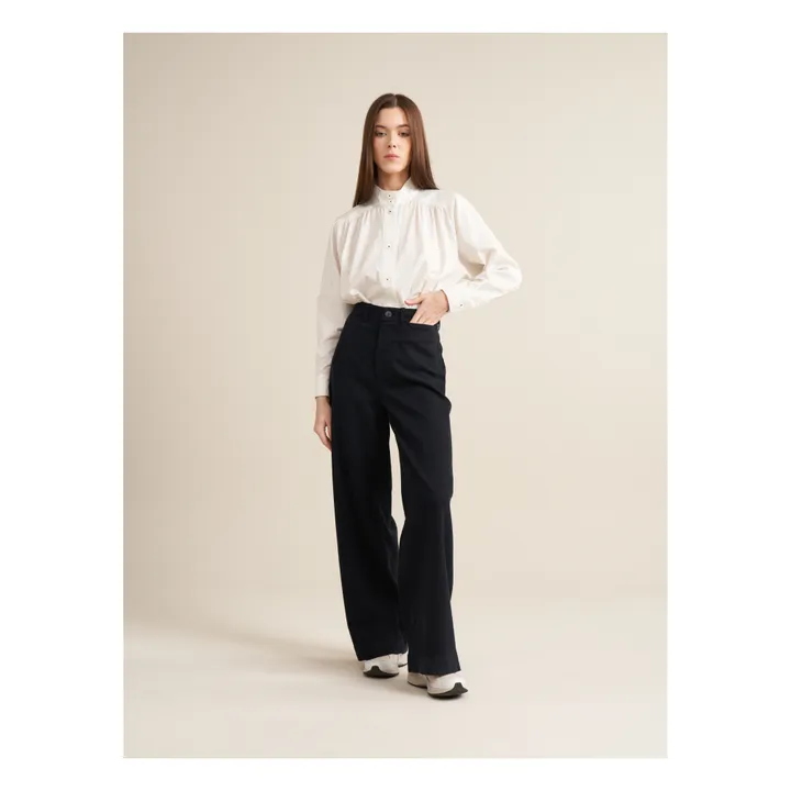 Bellerose Pantalon Lottie - Collection Femme | Bleu marine