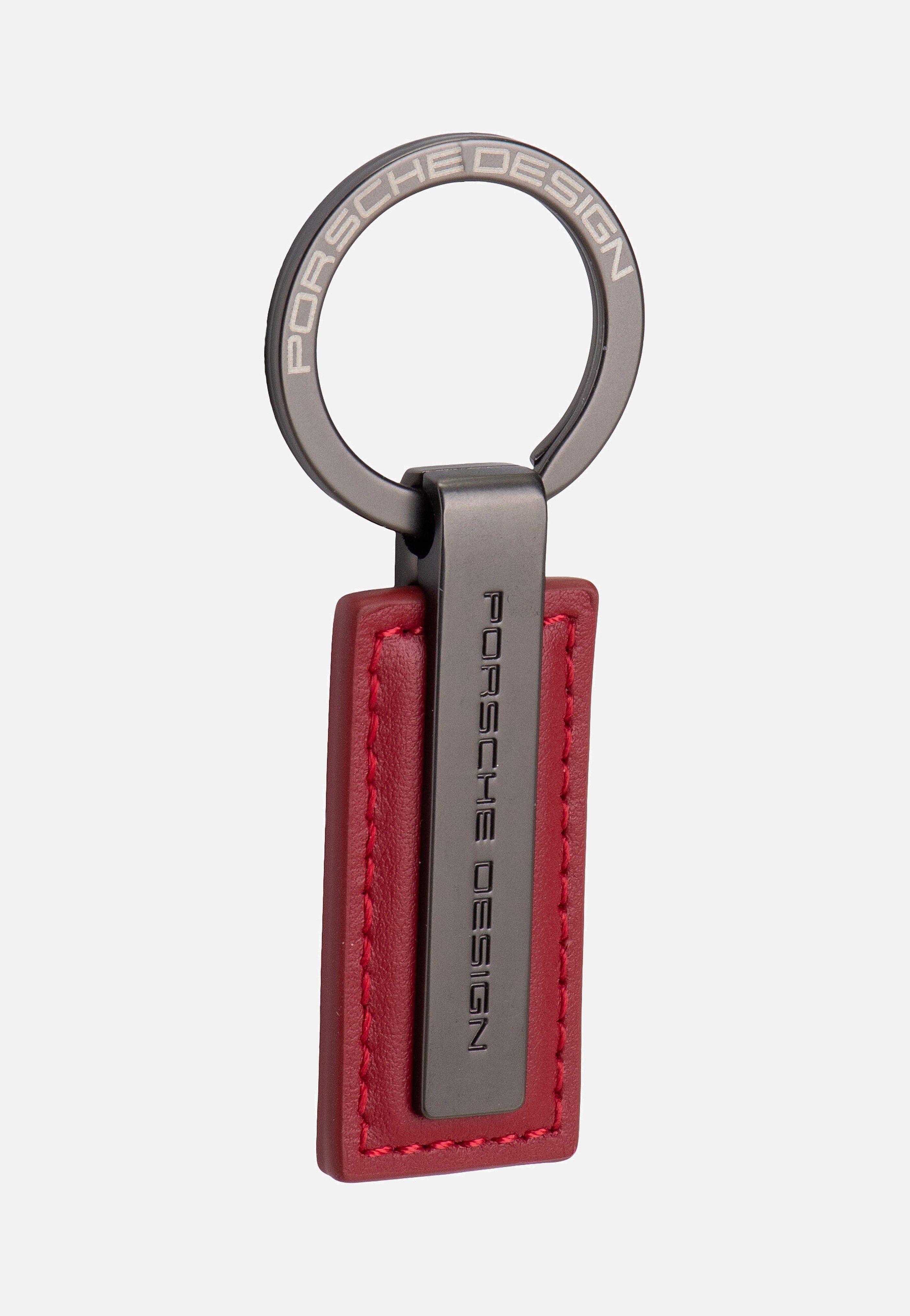Keyring Metal Bar 28801 Carmine Red - Schlüsselanhänger