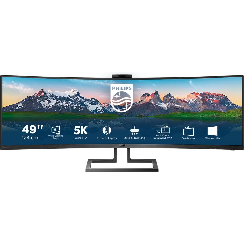 Philips P Line Moniteur LCD incurvé 32:9 SuperWide 499P9H/00