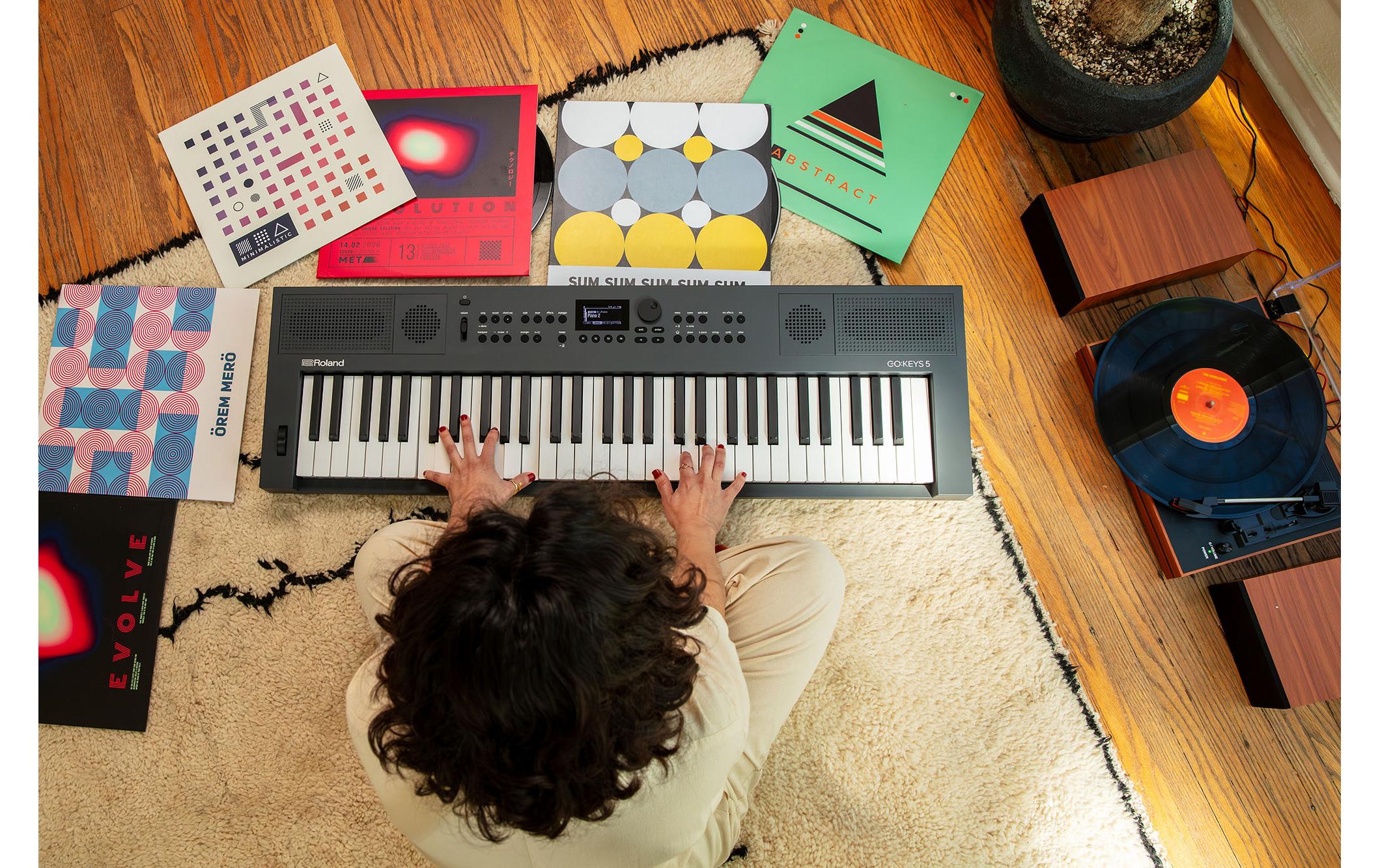 Keyboard GO:KEYS 5 Graphite<br>Keyboard mit 61 anschlagsdynamischen Tasten und Zen-Core Engine