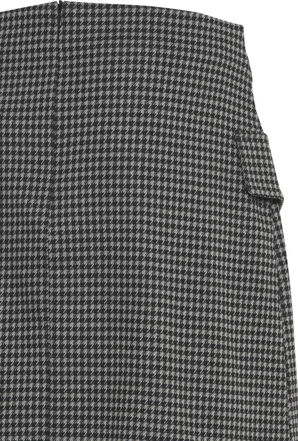 ICHI IHKATE HOUNDSTOOTH SK2 Black/grey houndstooth
