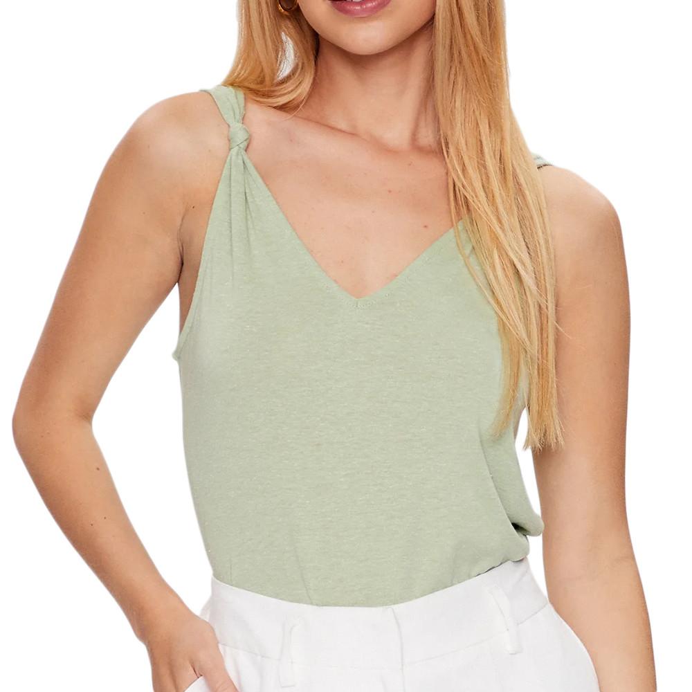 Vero Moda Débardeur Vert clair Femme Vero Moda Marijune