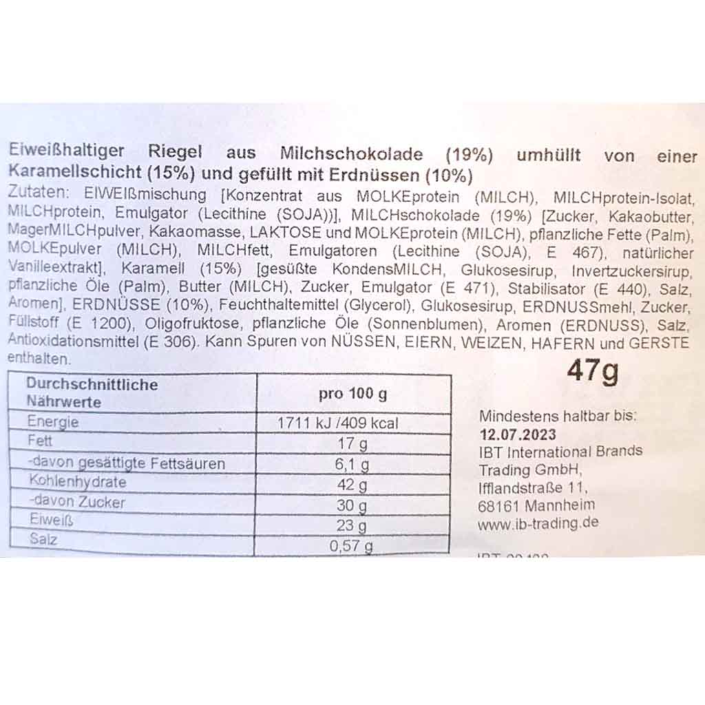 Snickers Protein 18x47g=846g MHD:7.5.25