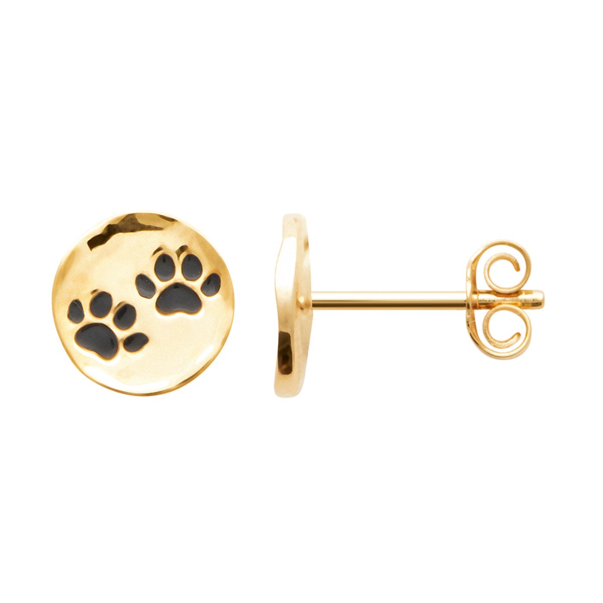 Boucles d'oreilles enfant Brillaxis petites pattes