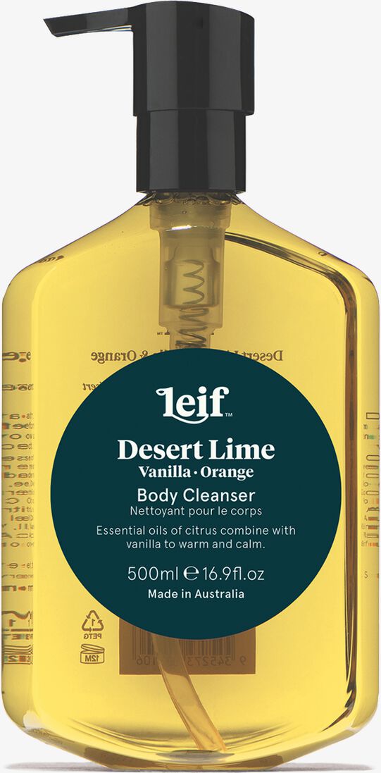 leif lichaamsverzorging desert lime body cleanser 500ml