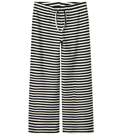 Name It Hosen - Rib - Noos - NkfSuraja - Schwarz m. Weiß Streife