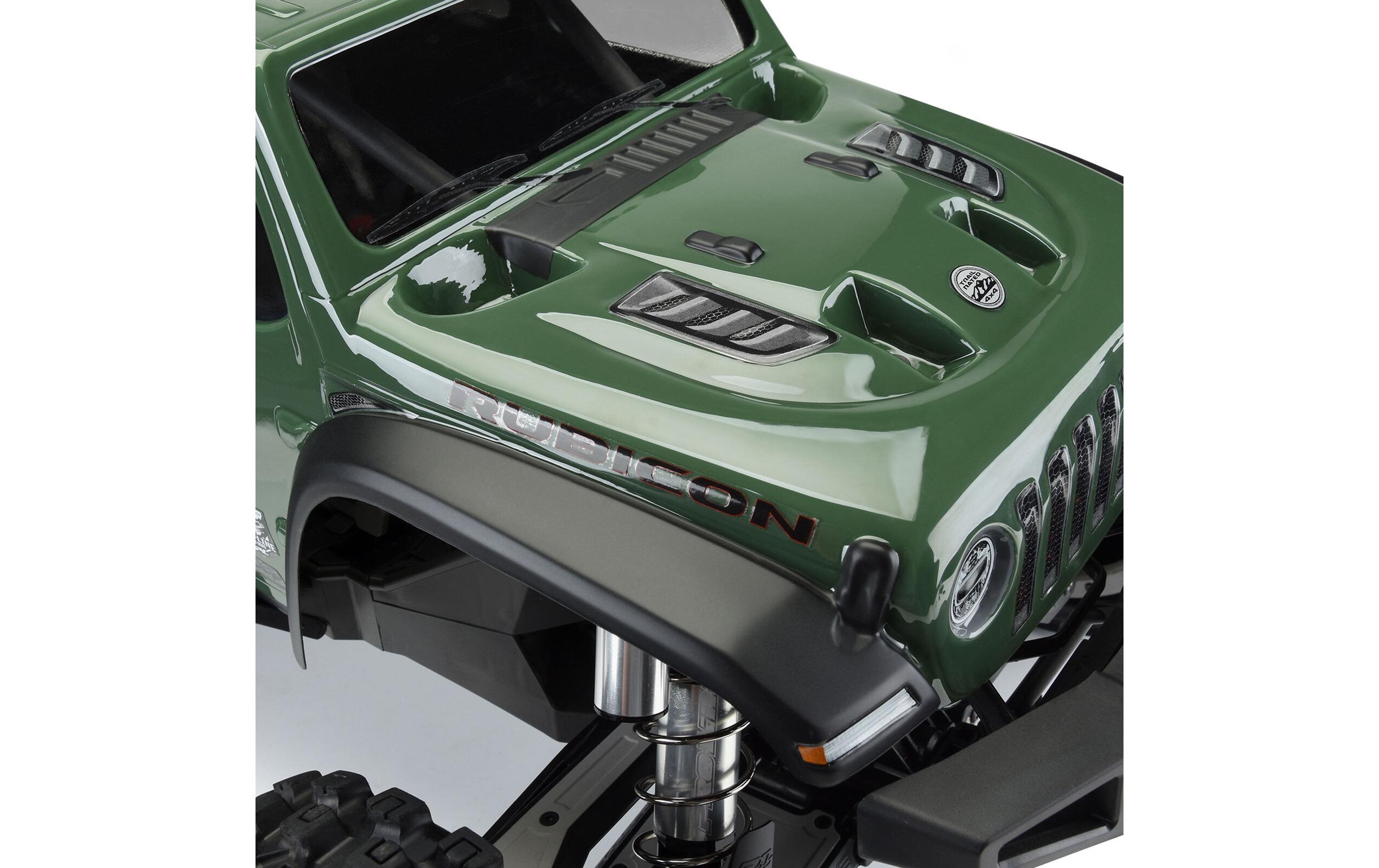 Karosserie Jeep Gladiator Rubicon unlackiert, 1:5Jepp Gladiator Karosserie zu X-MAXX