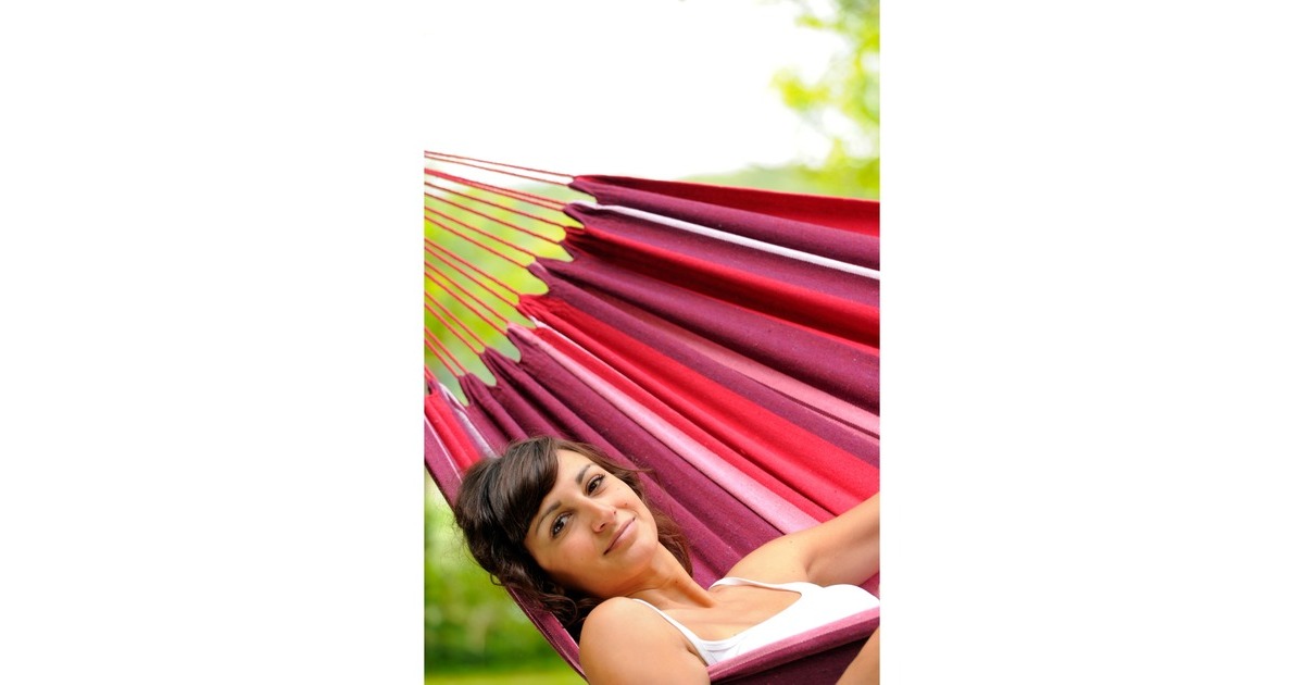 AmazonasSalsa Fuego hangmat  (Rood/lila)