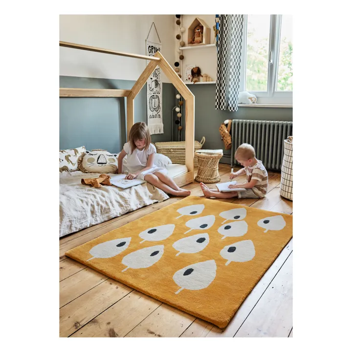 Bleuu-studio Tapis Forêt | Abricot