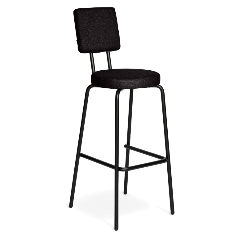 Puik Option barkruk 65cm 1/2 zwart