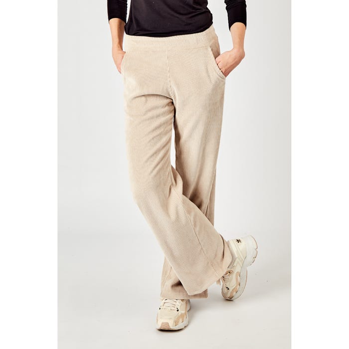 Veritas-Broek corduroy effen
